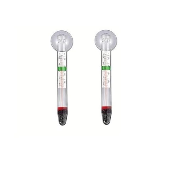 LABO Floating Glass Aquarium Thermometer (Mercury-Free)