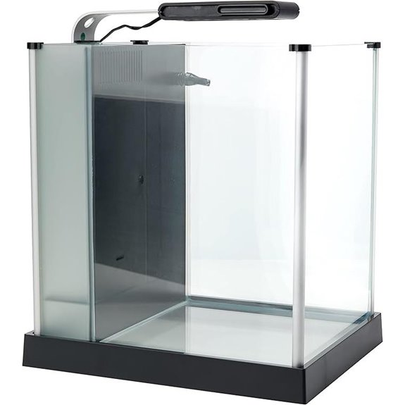Fluval SPEC 2.6 Gallon Freshwater Aquarium Kit (Black)