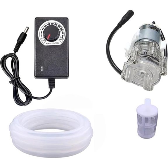 Food Grade Water Pump with Speed Control & Silicon Tube