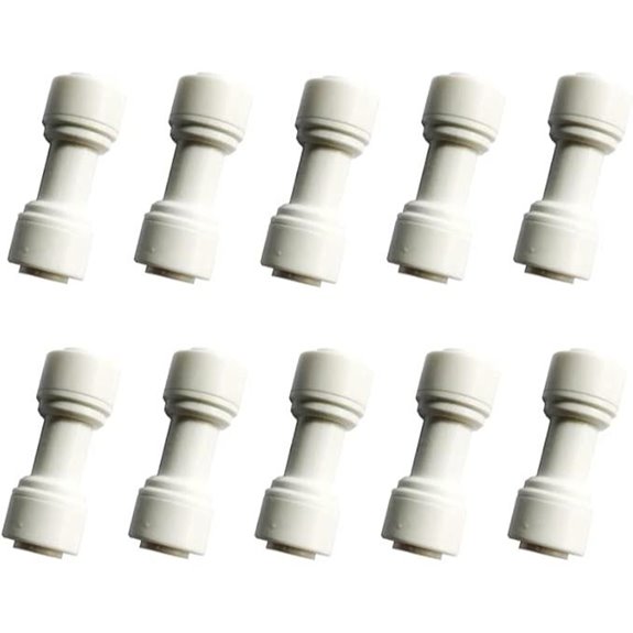Food-Grade Quick Connector for Reverse Osmosis Water Filter (10-Pack)