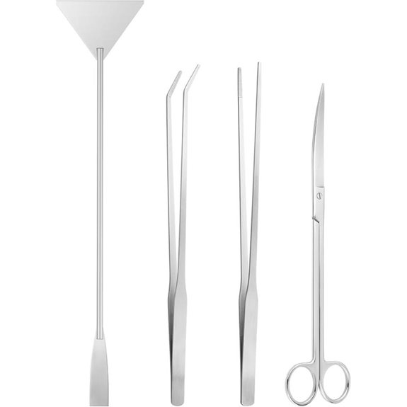Ohtomber 4-Piece Aquascape Tools Aquarium Kit