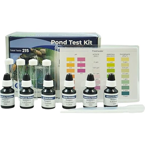 Half Off Ponds 4-in-1 Water Test Kit (215 Tests)