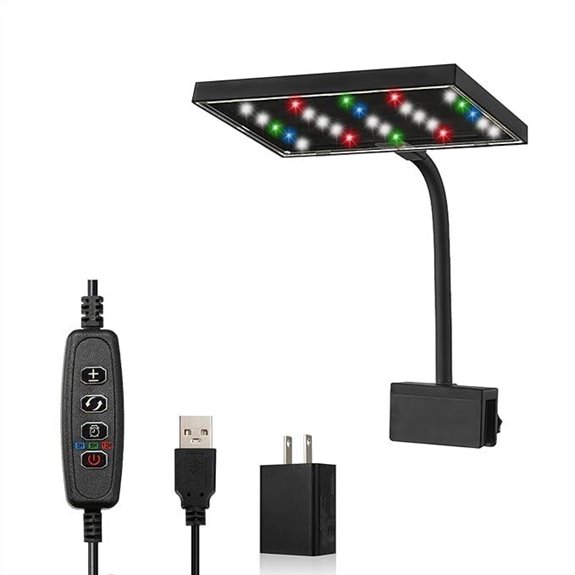 Carefree Fish RGBW Clip-on Aquarium LED Light (8W)