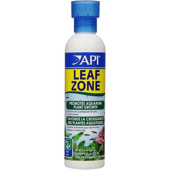API LEAF ZONE Freshwater Aquarium Plant Fertilizer 8-Ounce Bottle