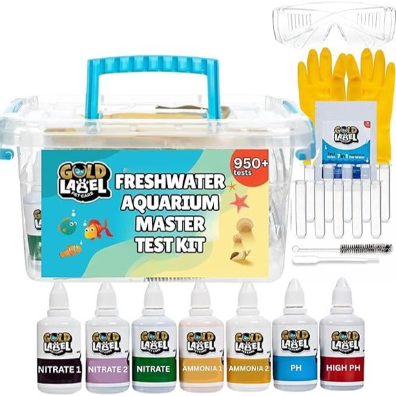 Freshwater Aquarium Master Test Kit (950+ Tests)