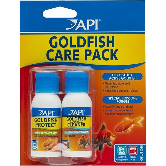 API GOLDFISH CARE PACK Aquarium Water Conditioner 1.25-Ounce Bottle