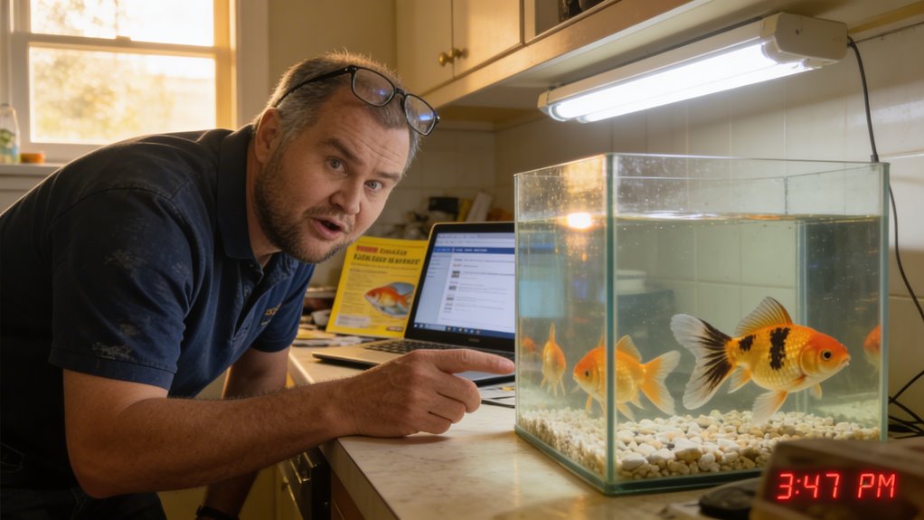 goldfish color change causes