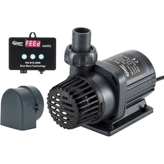 hygger 24V DC Saltwater Aquarium Pump (2650 GPH)