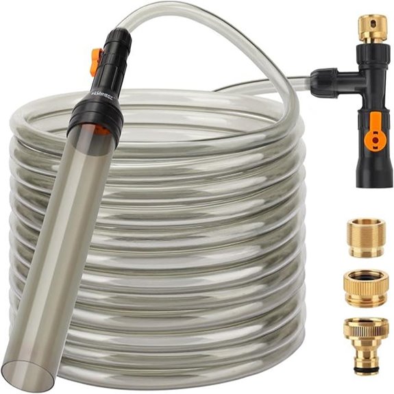 Hygger Aquarium Water Changer Siphon Gravel Cleaner (49FT)