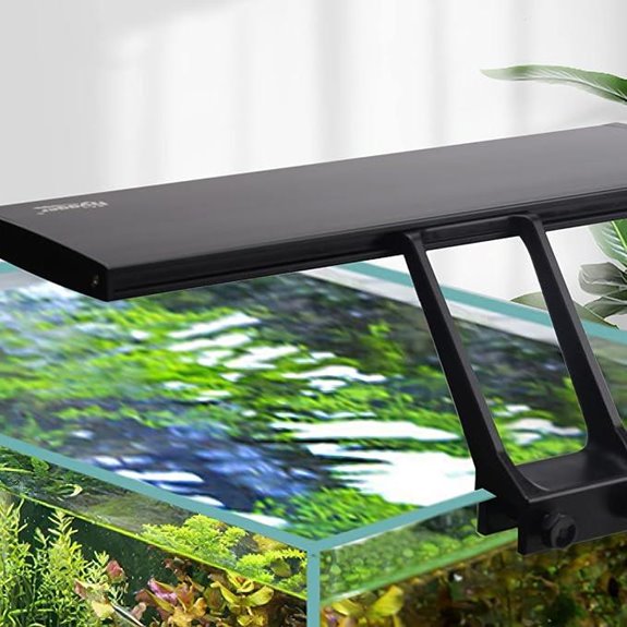 Hygger Clip-On Aquarium LED Light with Timer & 7 Colors (14W)