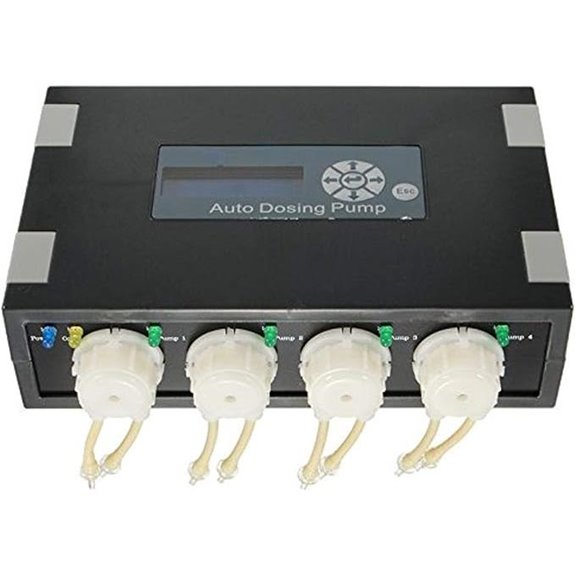 Jebao Programmable Auto Dosing Pump DP-4 Black