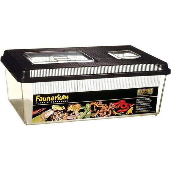 Exo Terra Faunarium Large Reptile Terrarium (18 x 12 x 6.5)