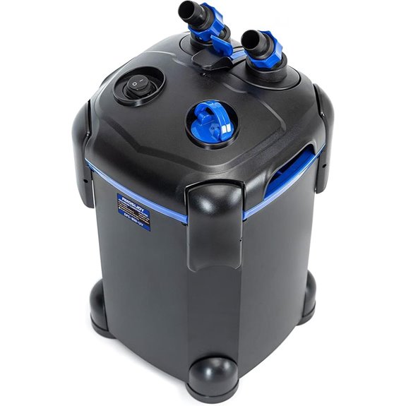 AMOSIJOY Canister Filter for Large Aquariums
