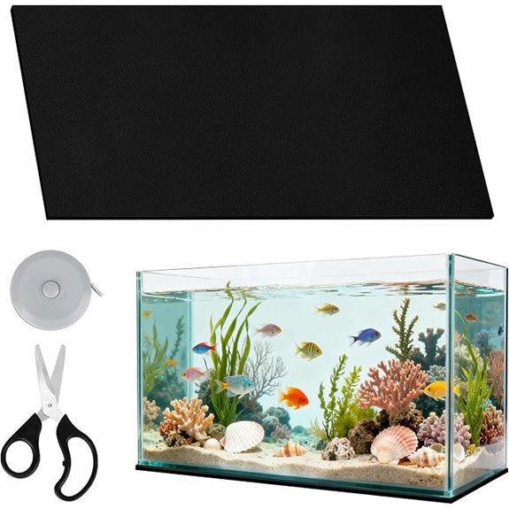 Liveek Aquarium Leveling Mat Set with Tools (30x15)