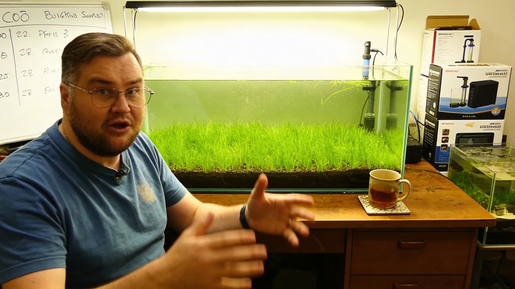 living aquarium filtration carpet