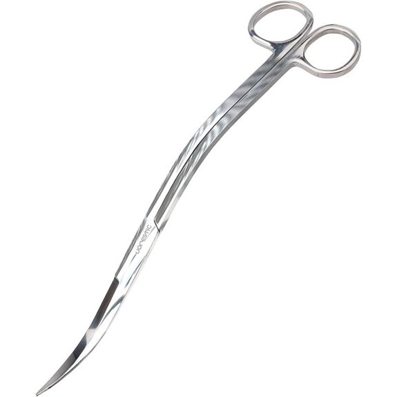 VORESTIC Long Aquarium Scissors for Plants (9.8)