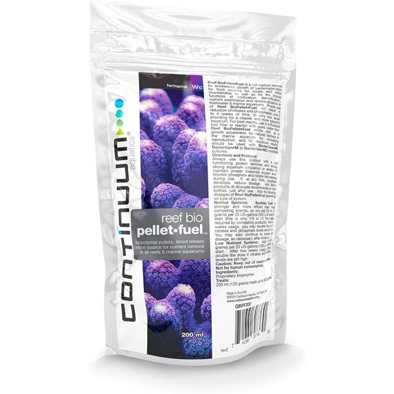 Continuum Aquatics Reef Bio Pellet Fuel for Marine Aquariums