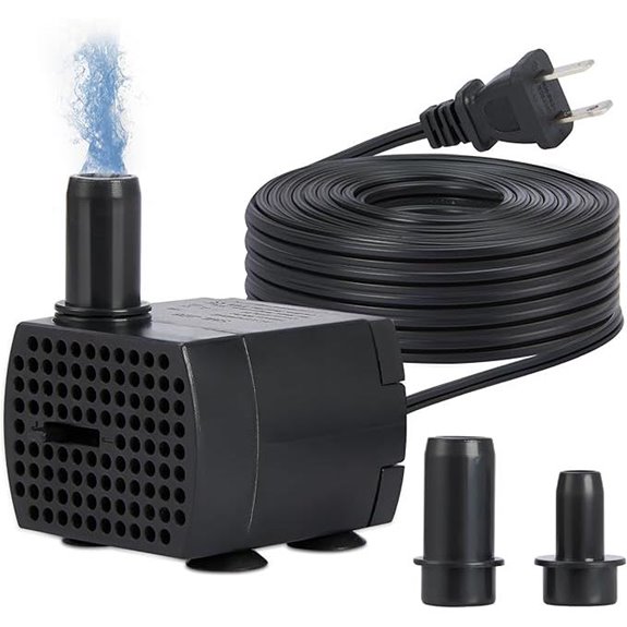 90GPH Mini Submersible Fountain Pump (5W)