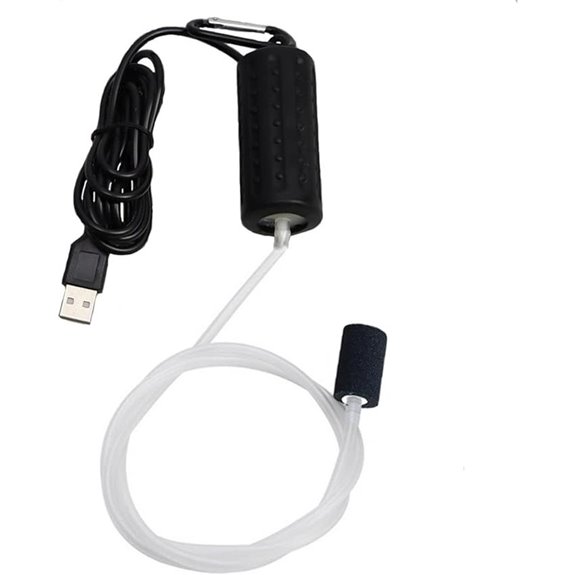 Aquarium Mini USB Silent Air Pump with Air Stone