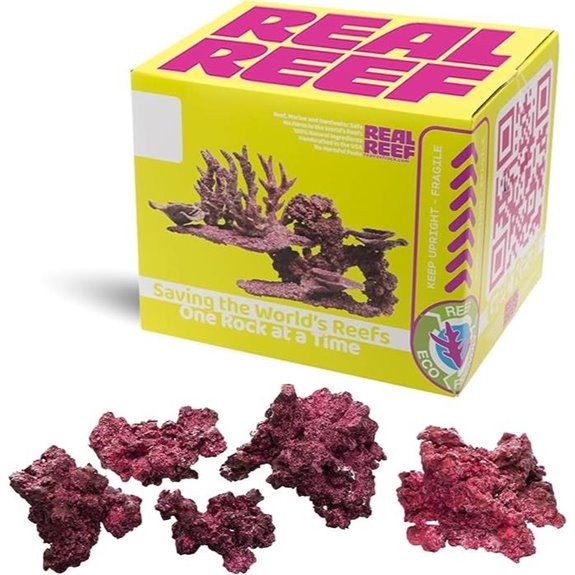 Original Rock 10 lb Mixed Box Saltwater Aquarium Reef Rock