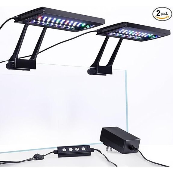 hygger Clip On Aquarium LED Light with Multi-Channel Controller