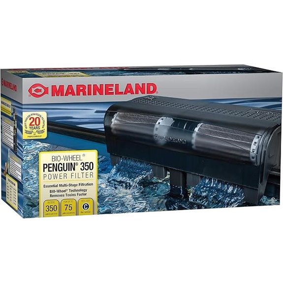 Marineland Penguin Bio-Wheel Power Filter Multi-Stage Aquarium Filtration