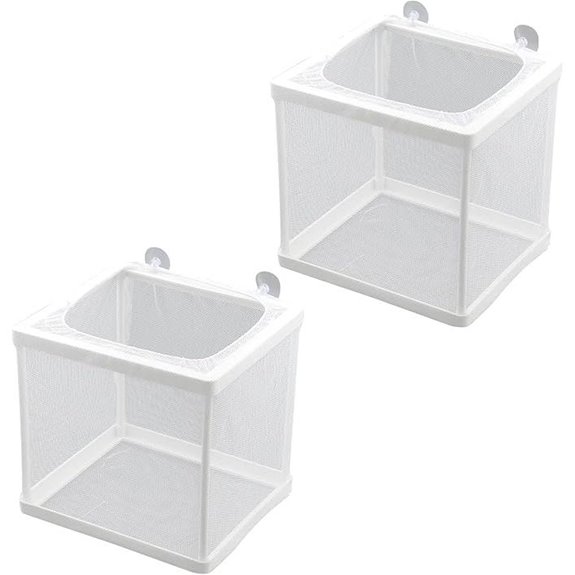 MY MIRONEY Fish Incubator Mesh Box (2-Pack)