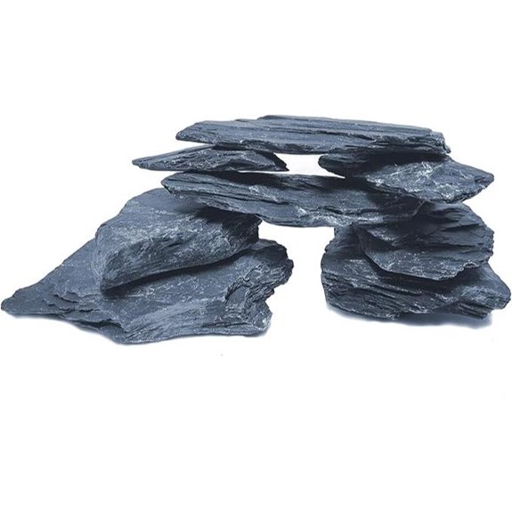 Natural Slate Stone for Aquascaping (10lbs)