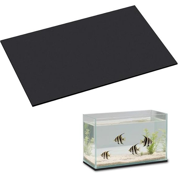 Aquarium Leveling Mat 21.6 x 13 Inch Neoprene