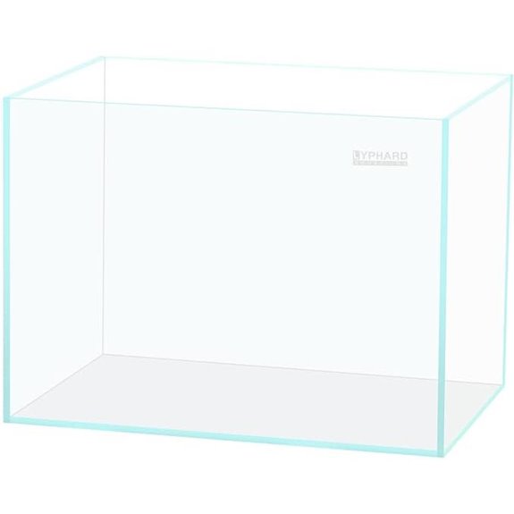 LYPHARD 9.5 Gallon Rimless Ultra Clear Fish Tank