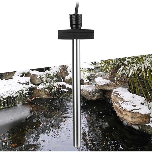 HITOP Outdoor Pond Heater 150W-600W with Floatable Foam