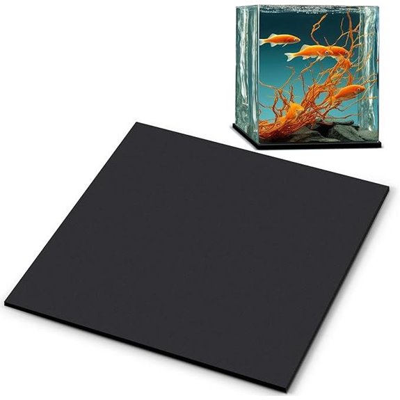 Pangda Aquarium Fish Tank Leveling Mat 12x12 Inch