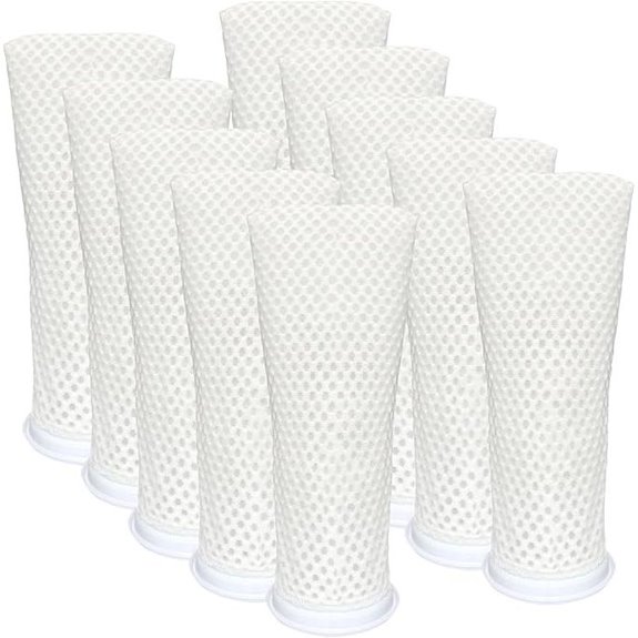 10 Pack Premium Aquarium Filter Socks 4x11.8 Inches