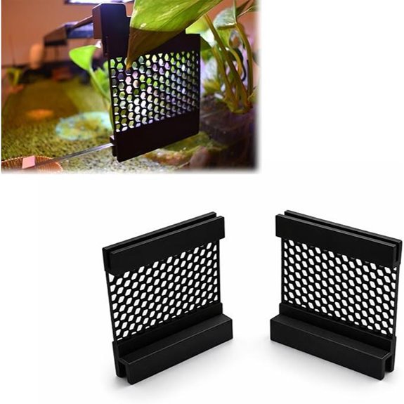 Premium Honeycomb Aquarium Light Riser for Rimless Tanks (3)