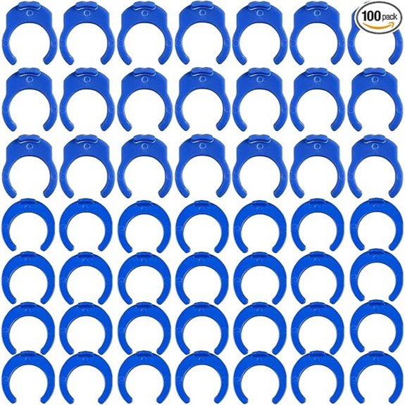 Quick Connect Locking Clips for Water Filter System (100-Pack)
