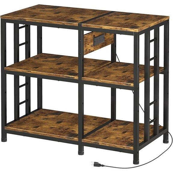 40-50 Gallon Reinforced Aquarium Stand with Power Outlet