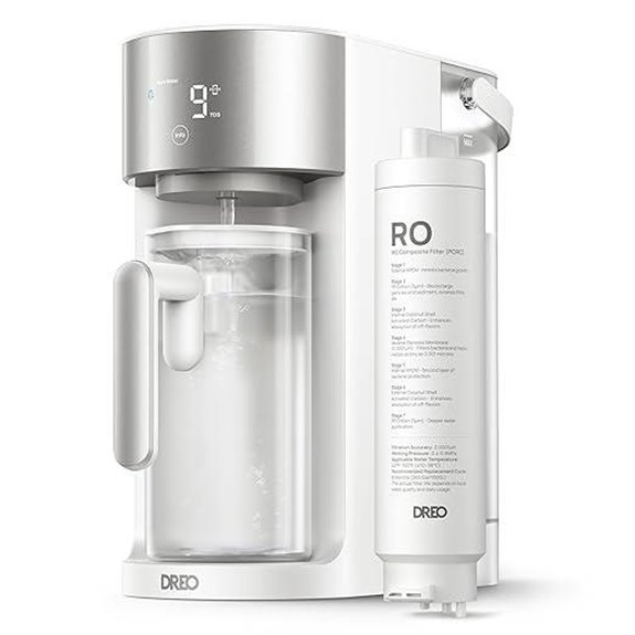 DREO Reverse Osmosis Countertop Water Filter System