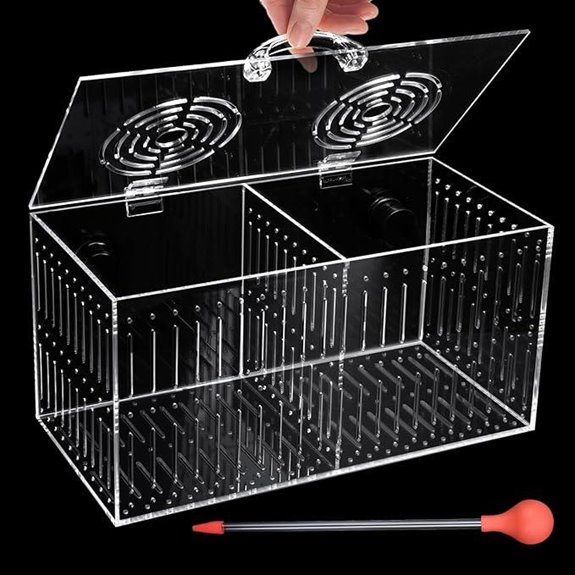 Magnet Acclimation Box for Saltwater Fish Aquarium Isolation