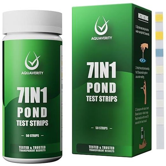 7-in-1 Pond Water Test Kit (50 Strips)