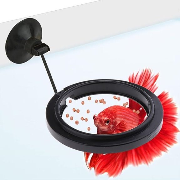 SunGrow Betta Feeding Ring for Small Fish