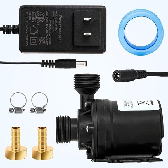 12V DC Water Pump for Solar Heaters RVs & Farms
