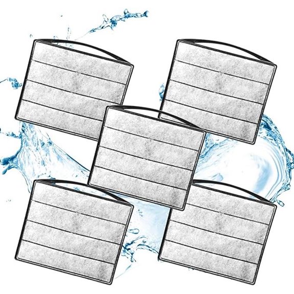 TARARIUM Aquarium Filter Replacement (5-Pack)