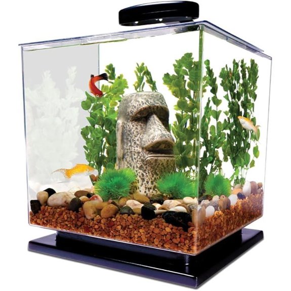 Tetra 3 Gallon Fish Tank Starter Kit with LED and Filter