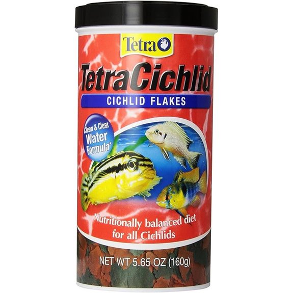 TetraCichlid Cichlid Flakes Fish Food (5.65 oz)