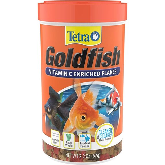 Tetra Goldfish Flakes Vitamin C Enriched 2.2 oz