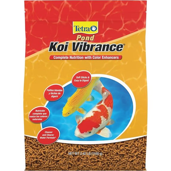TetraPond Koi Vibrance Floating Fish Food (2.42 lbs)