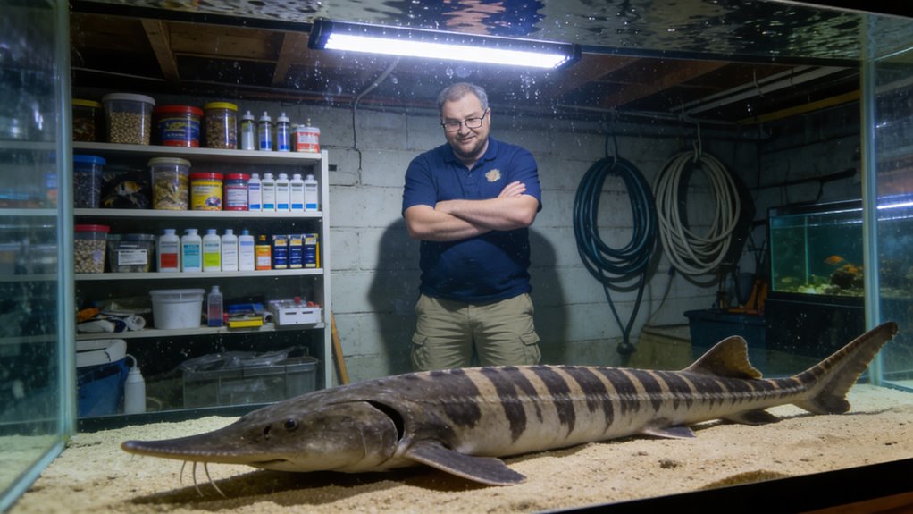 tiger striped shovel mouth catfish