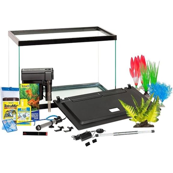 Tetra 20 Gallon Tropical Fish Tank Kit with LED Lighting