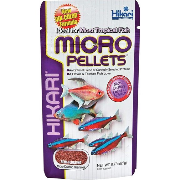 Hikari Tropical Semi-Floating Micro Pellets Fish Food 0.77 Oz (22g)