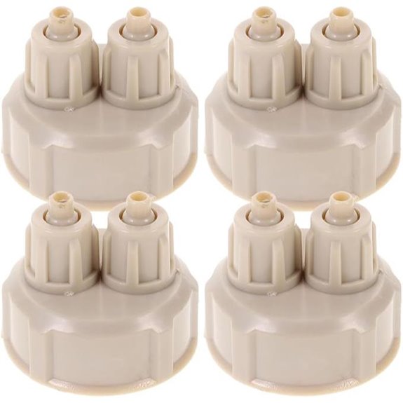 ULTECHNOVO Aquarium CO2 Reactor Cap Set (4-Pack)